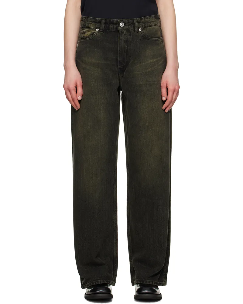 Our Legacy Black Full Cut Jeans Black
