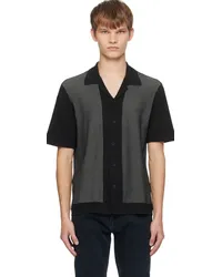 Rag & Bone Black & White Harvey Shirt Blkwht