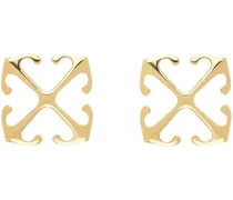 Gold Mini Arrow Earrings