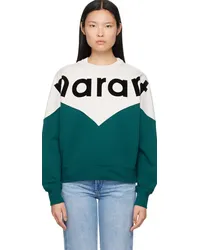 Étoile Isabel Marant Off-White & Green Houston Sweatshirt 60tl