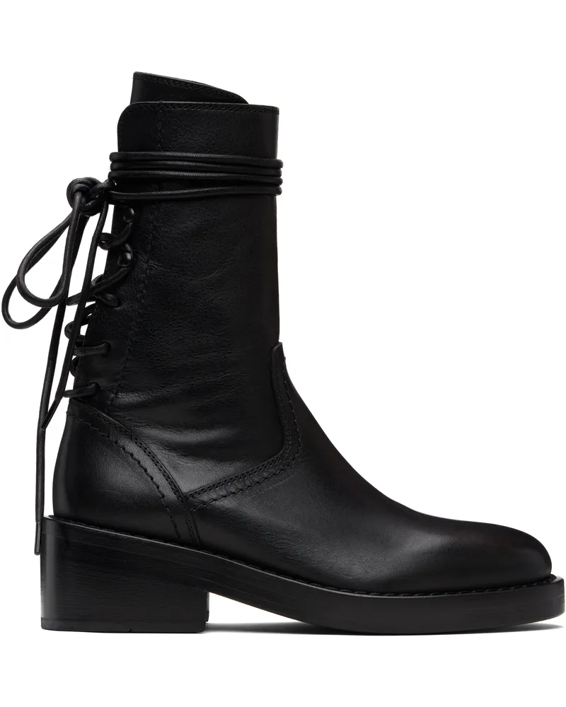 Ann Demeulemeester Black Henrica Boots 099