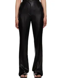 Nanushka Black Maurie Trousers Black