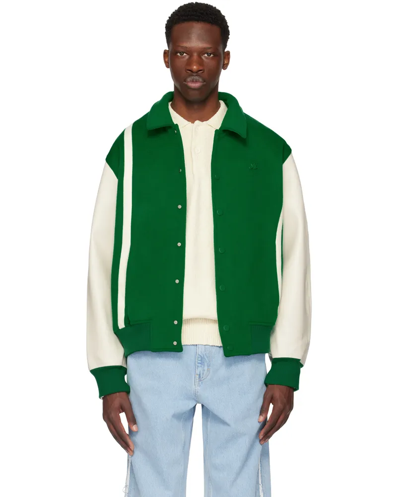 Axel Arigato Green Bay Bomber Jacket Green