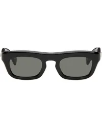 Gucci Black Rectangular Frame Sunglasses Black-black-grey