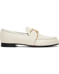 Proenza Schouler Off-White Monogram Loafers Cream