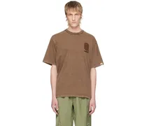 Brown Ape Head One Point T-Shirt