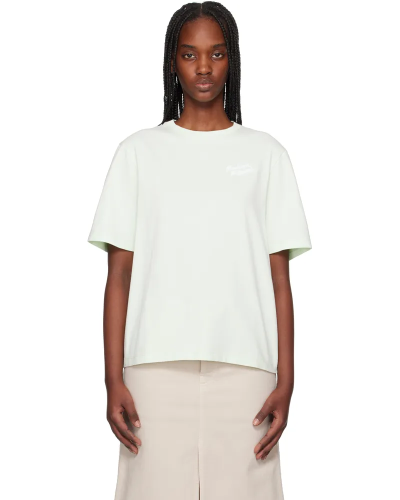 Kitsuné Green 'Maison Kitsuné' Handwriting Comfort T-shirt 0128