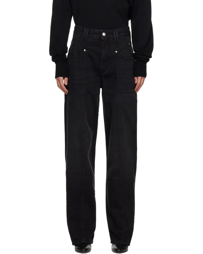 Isabel Marant Black Vetan Jeans Black
