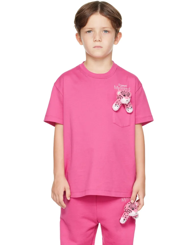 Doublet SSENSE Exclusive Kids Pink With My Friend T-Shirt Pink