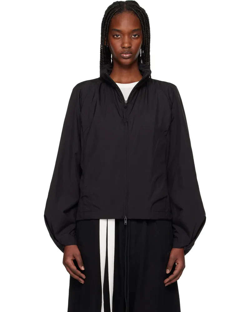 Y-3 Black Nylon Jacket Black
