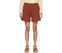 Brown Sweat Shorts