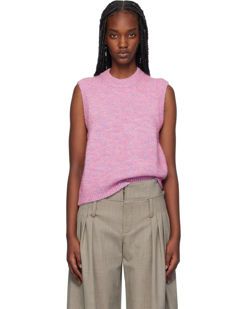 Ganni Pink Knit Vest 295