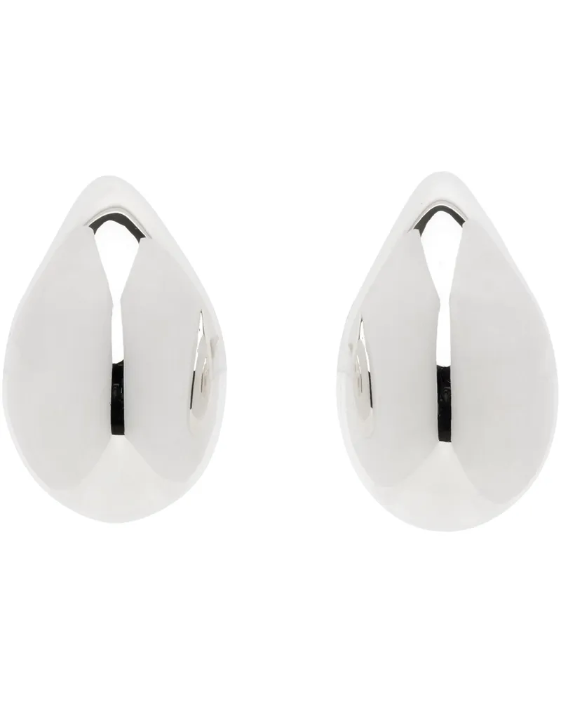Bottega Veneta Silver Small Drop Earrings 8117