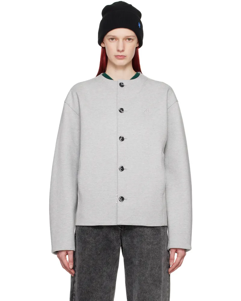 Adererror Gray Polyd Cardigan Gray