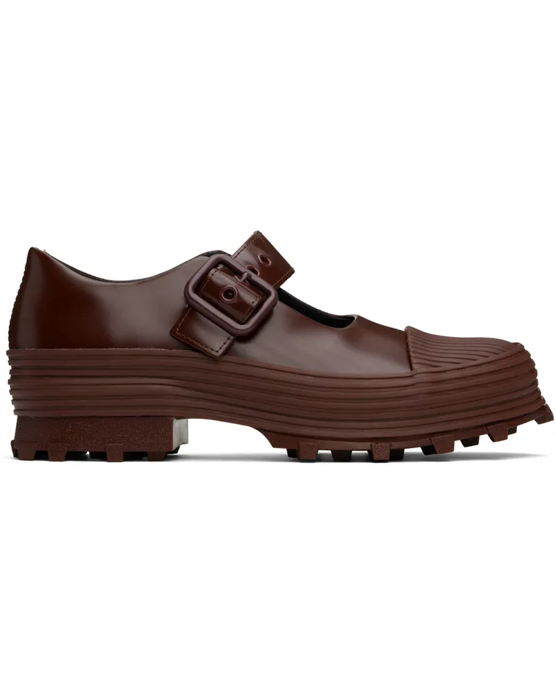 Camper Burgundy Traktori Loafers Burgundy