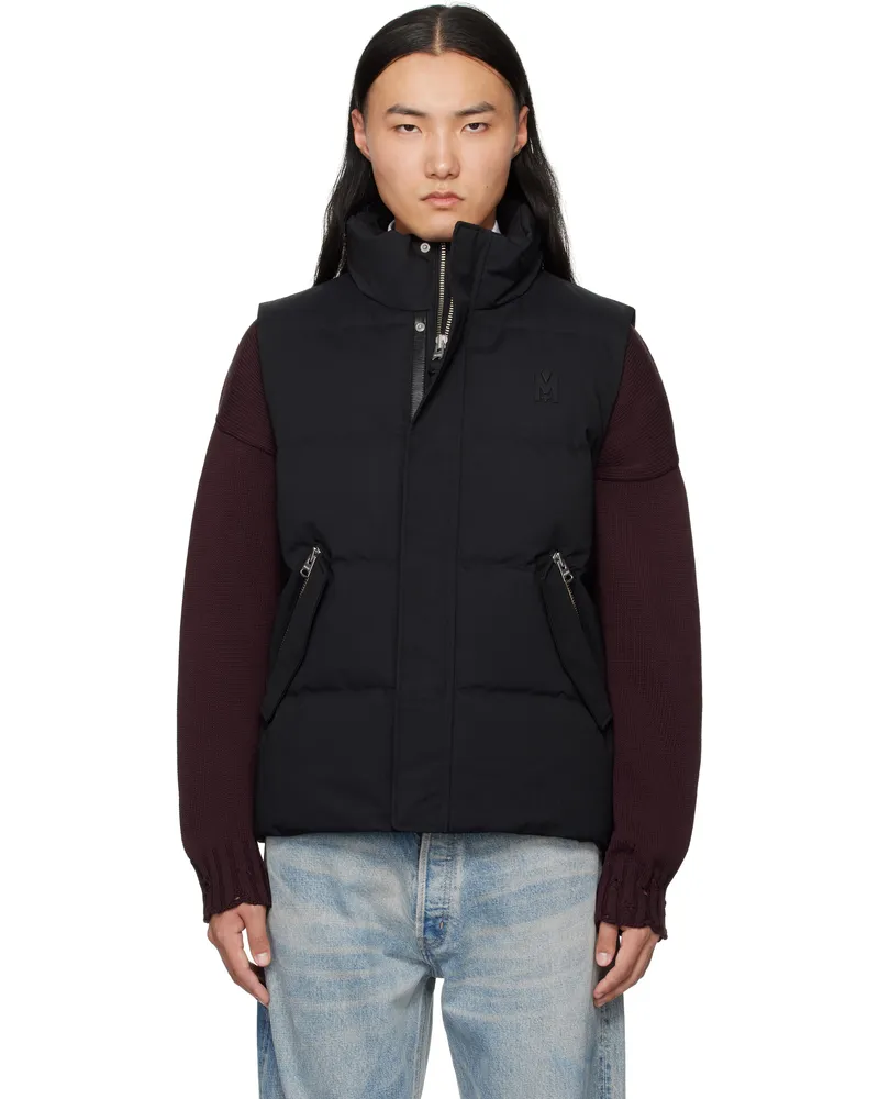 Mackage Black Joseph Down Vest Black