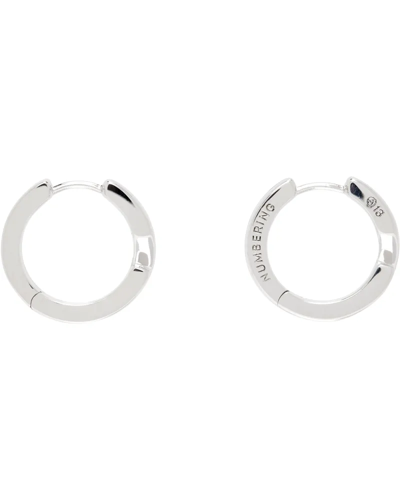 Numbering 7129 Earrings Silver