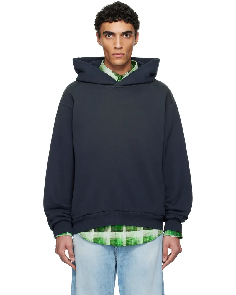 Acne Studios Black Logo Hoodie 900