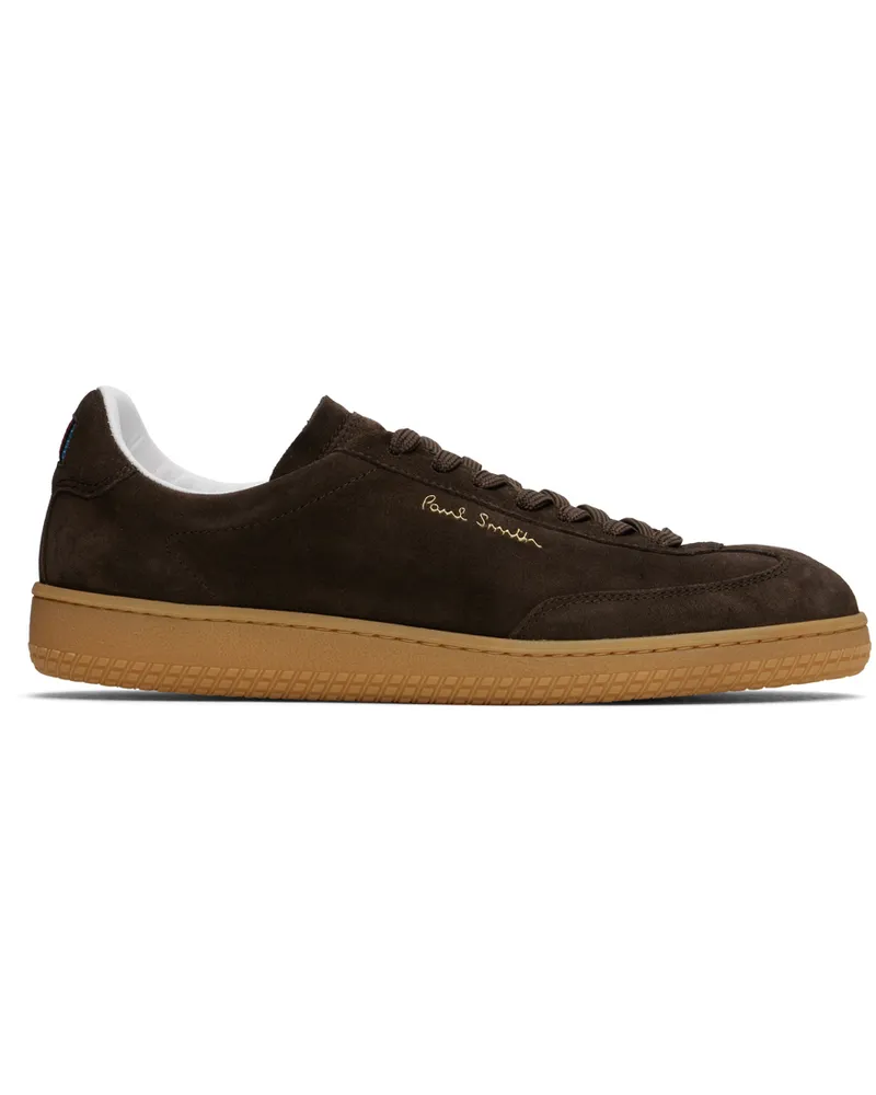 Paul Smith Brown Suede Como Sneakers 69