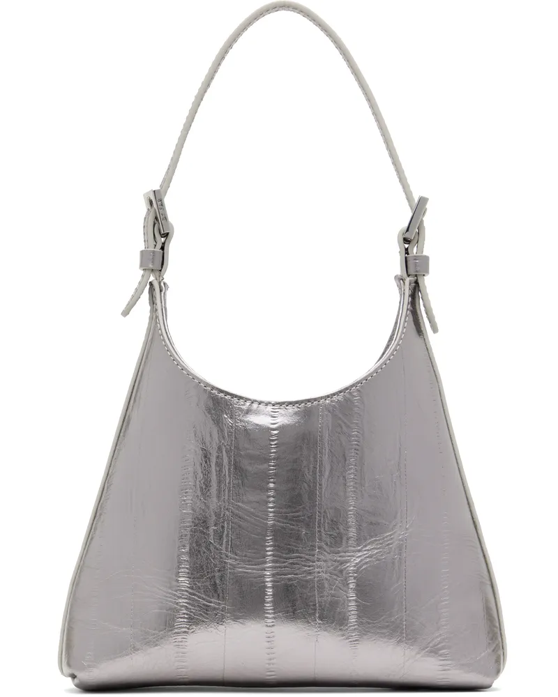 by FAR Silver Baby Camryn Metallic Leather Bag Me032