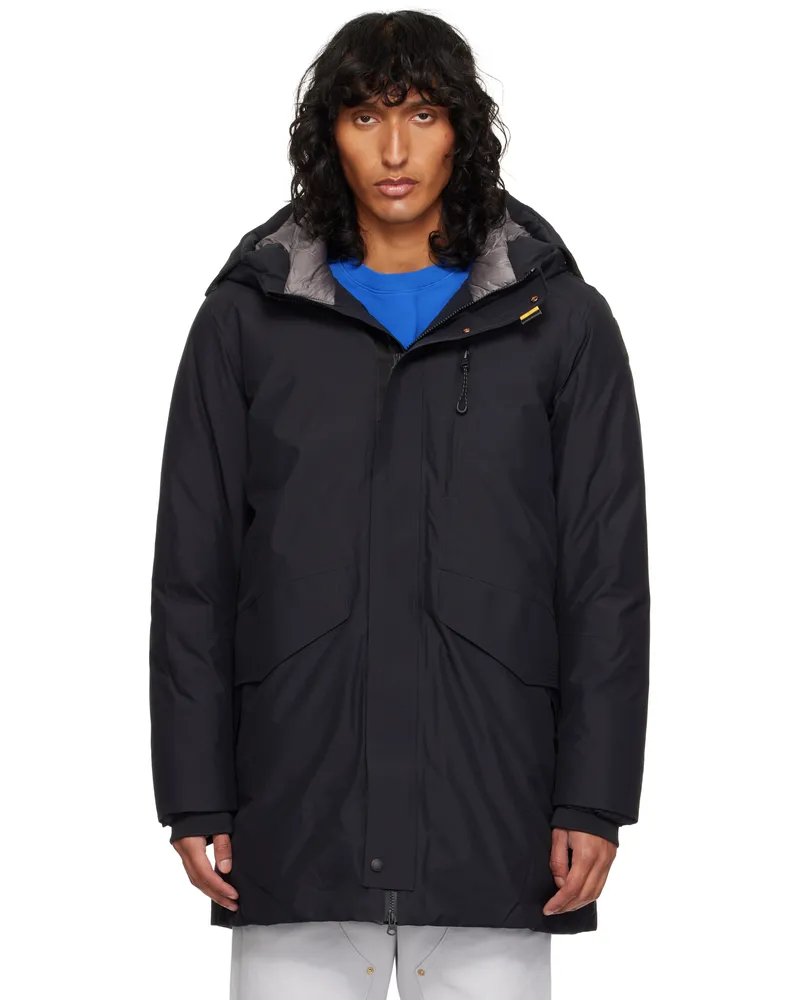 Parajumpers Black Hayate Down Jacket 0541