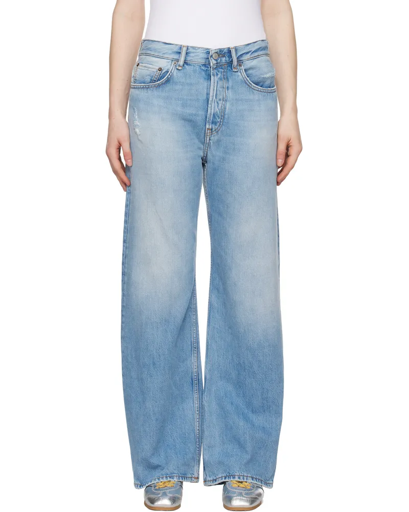 Acne Studios Blue Loose Fit 2021F Jeans 228