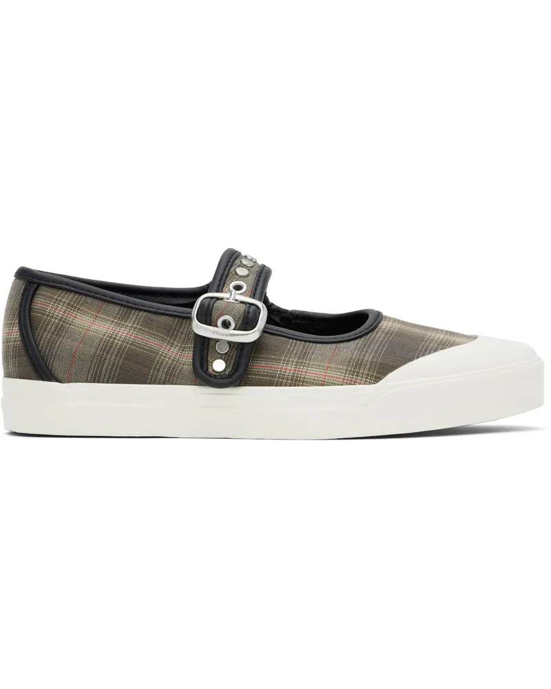 Vans Khaki LX Mary Jane Lo Pro Ballerina Flats Prep