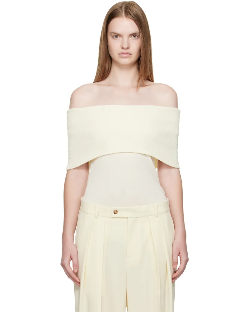 La Collection Off-White Scarlet Top Off