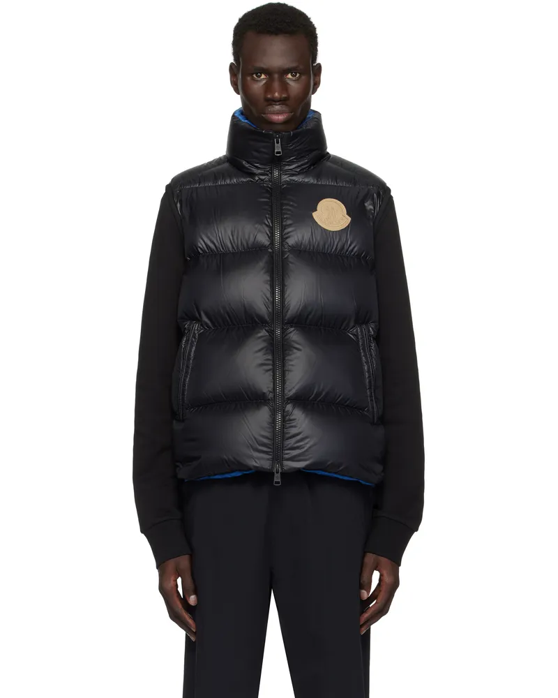 Moncler Black Sumido Down Vest 995