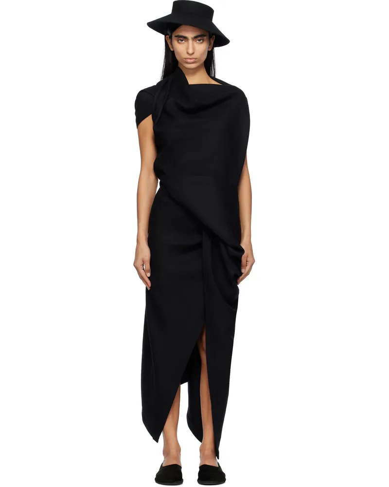 Issey Miyake Black Entwine Dress 15