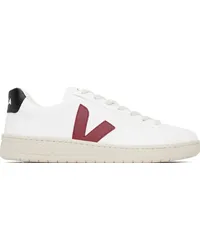 VEJA White & Red Urca CWL Sneakers White_marsala_black