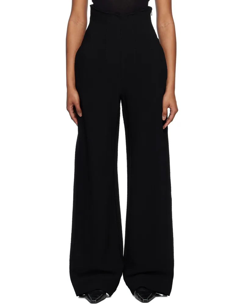 BITE Studios Black Armour Trousers Black