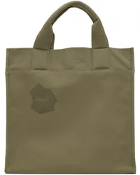 Objects IV Life Khaki Logo Stamped Tote Dark