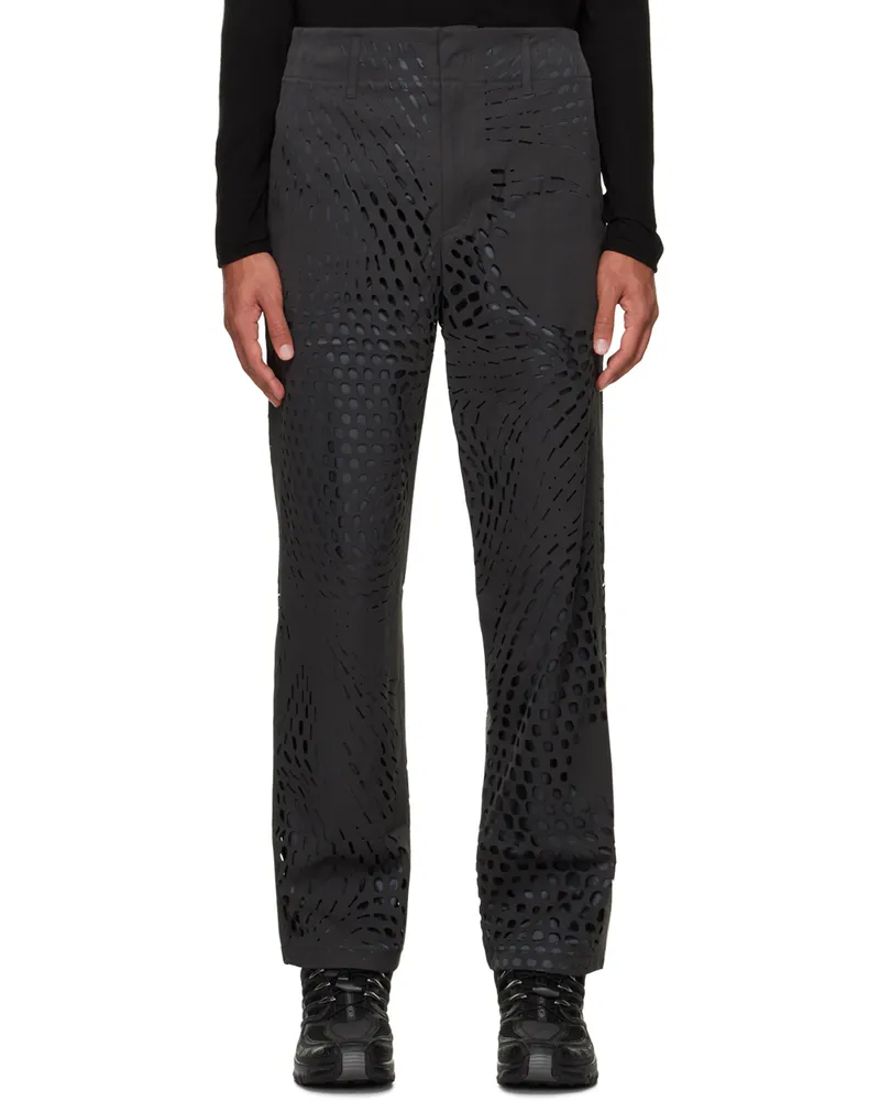 Post Archive Faction Black 5.1 Left Trousers Black