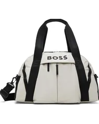 HUGO BOSS Off-White Stormy Duffle Bag 271-light