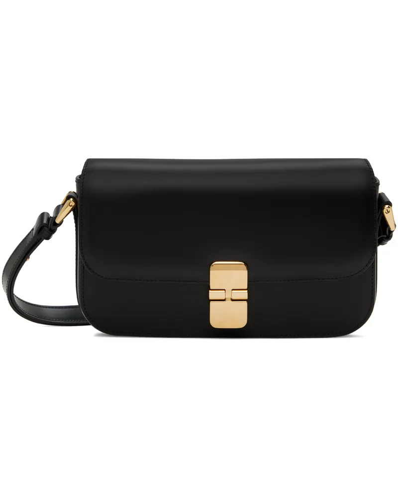 A.P.C. Black Grace Shoulder Bag Lzz