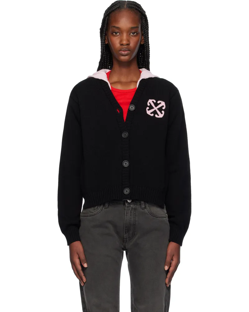OFF-WHITE Black Sailor Cardigan Black