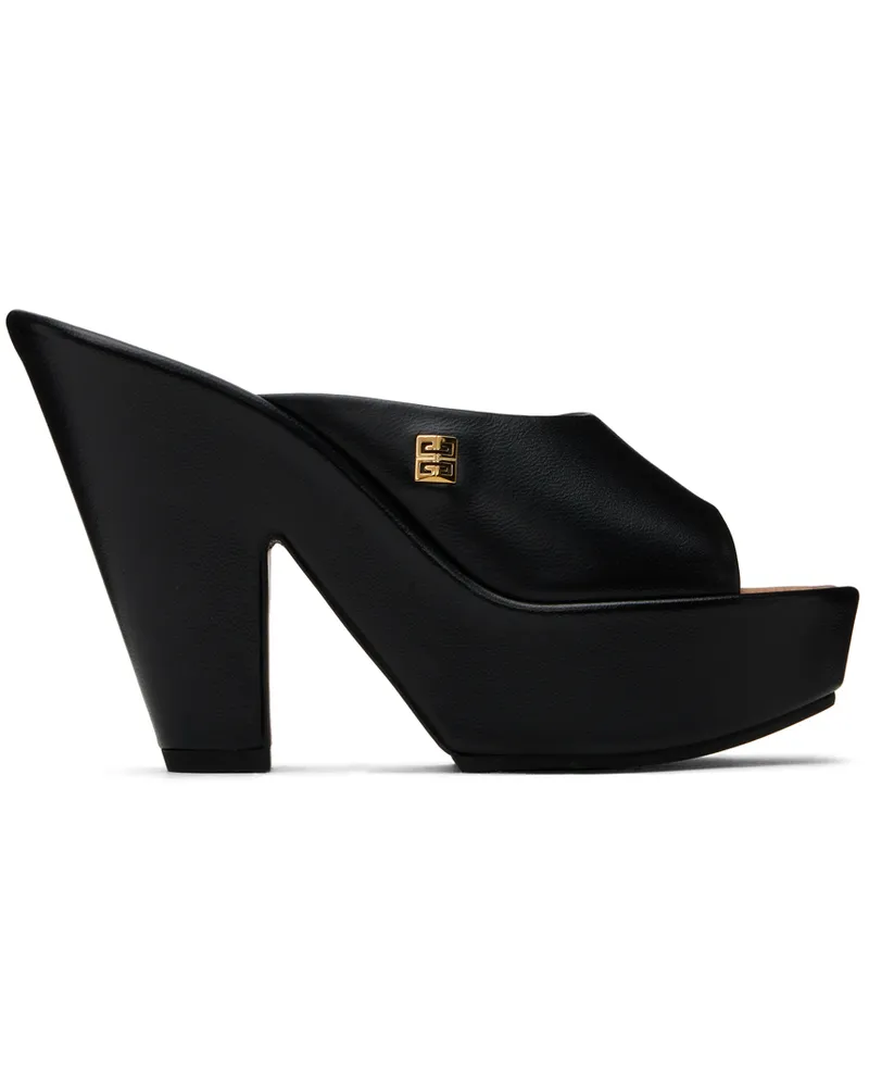 Givenchy Black 4G Doll Mules 015-blk