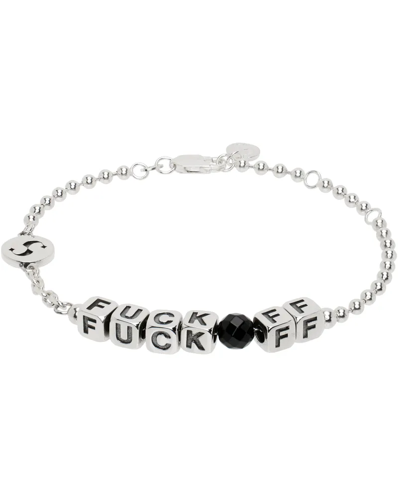 Stolen Girlfriends Club Silver No Apologies Bracelet Silver