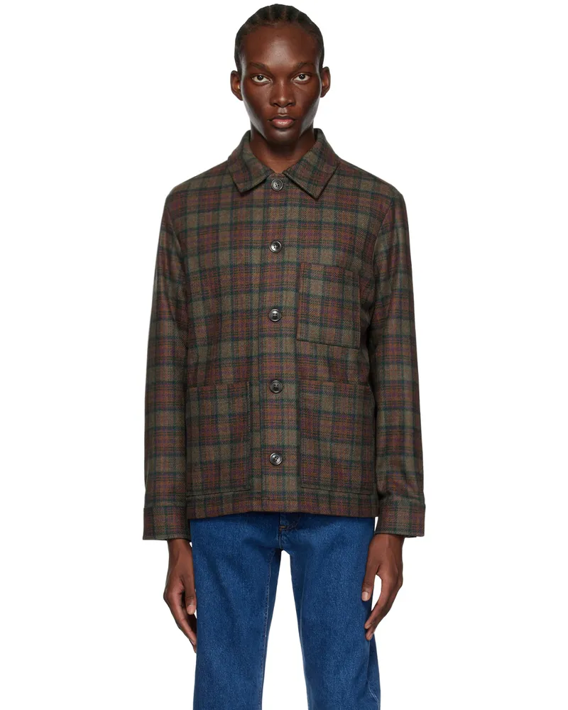 A.P.C. Brown Emile Jacket Caa