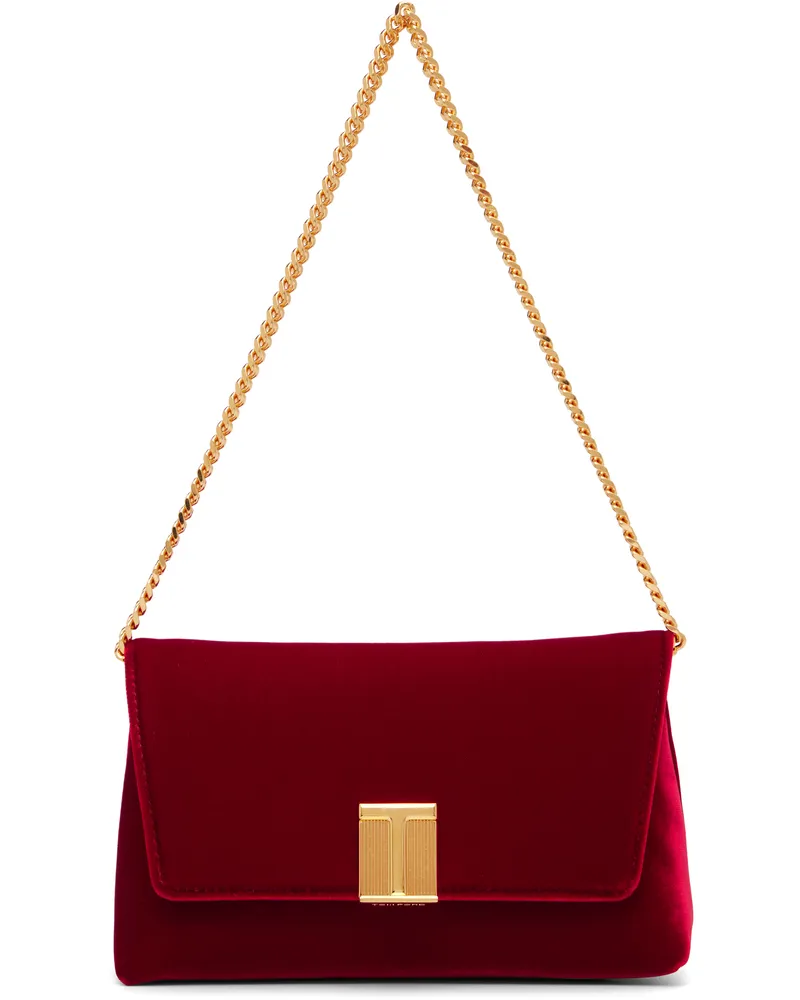 Tom Ford Red Velvet Mini Bag 1r009