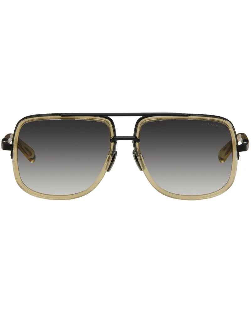 DITA Black & Gold Mach-One Sunglasses Matte