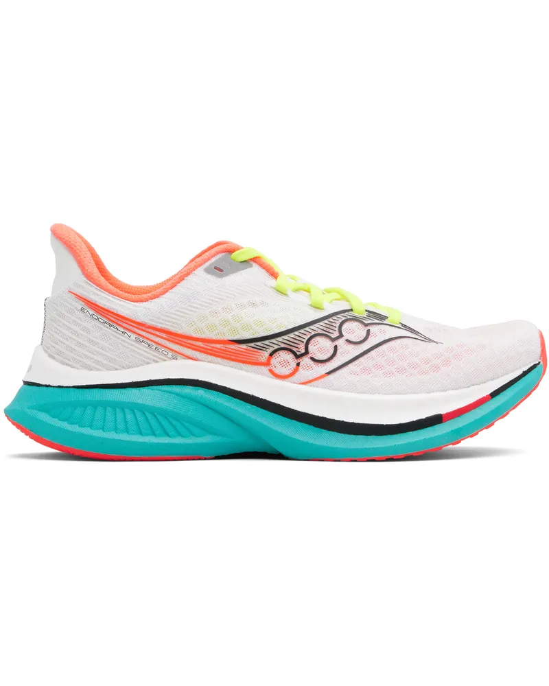 Saucony White Endorphin Speed 5 Sneakers White