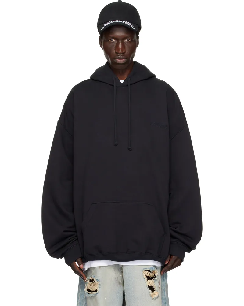 VETEMENTS♡ PRINCESS KENNY CROPPED BOXY HOODIE VETEMENTS Pink 'Princess Kenny' Cropped Boxy Hoodie | ssense