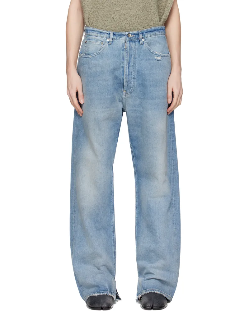 Maison Margiela Blue Buckle Jeans 961