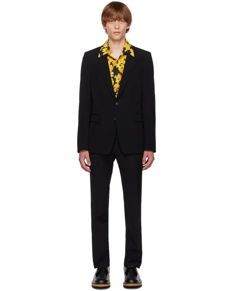 Dries van Noten Black Wool Suit 900