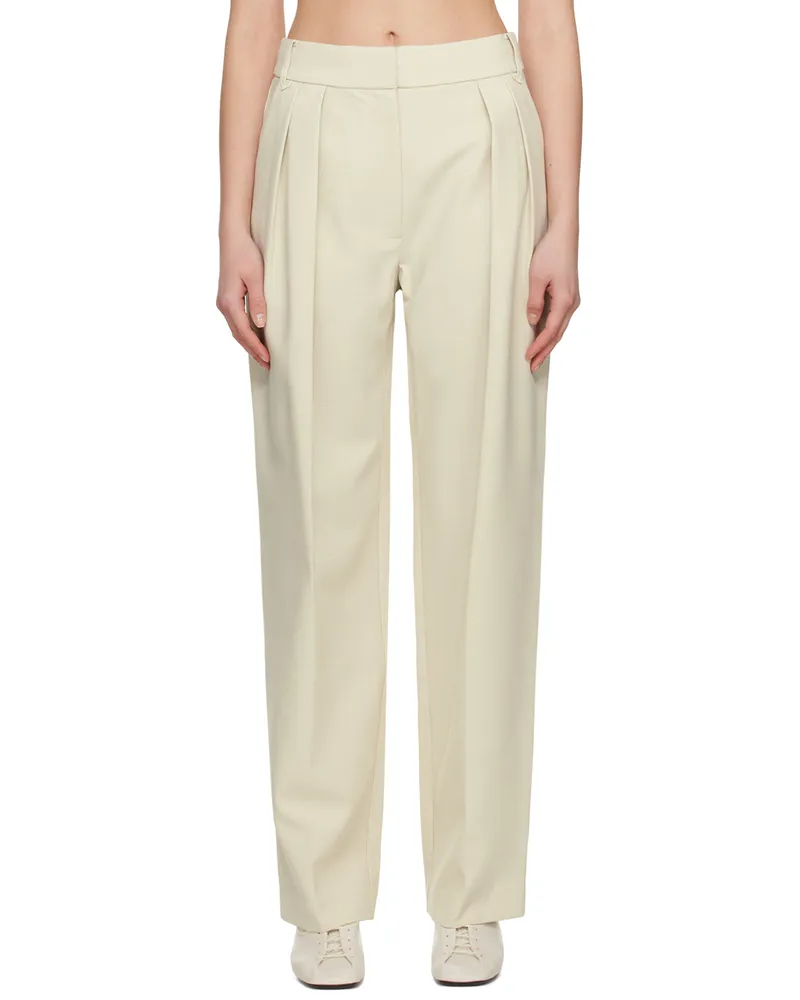 camilla and marc Off-White Bristol Trousers White