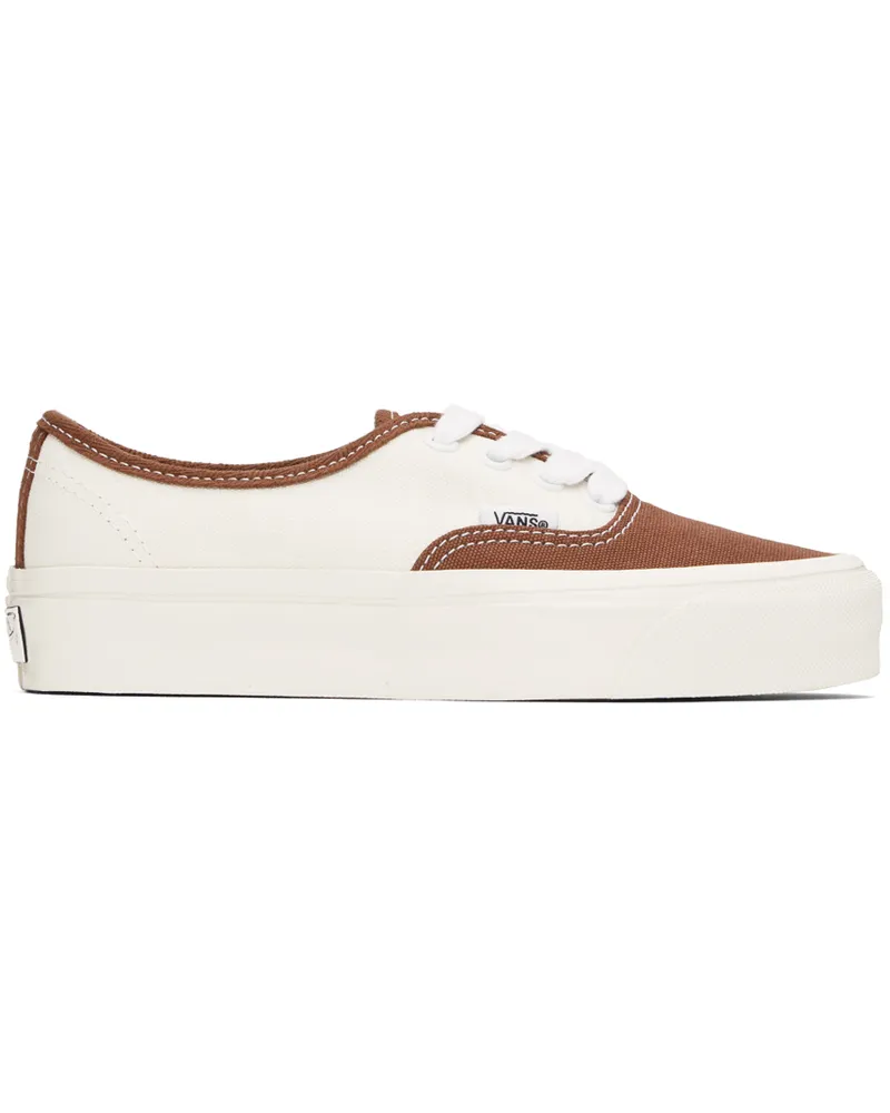 Vans Off-White & Brown Authentic Reissue 44 Sneakers Lx