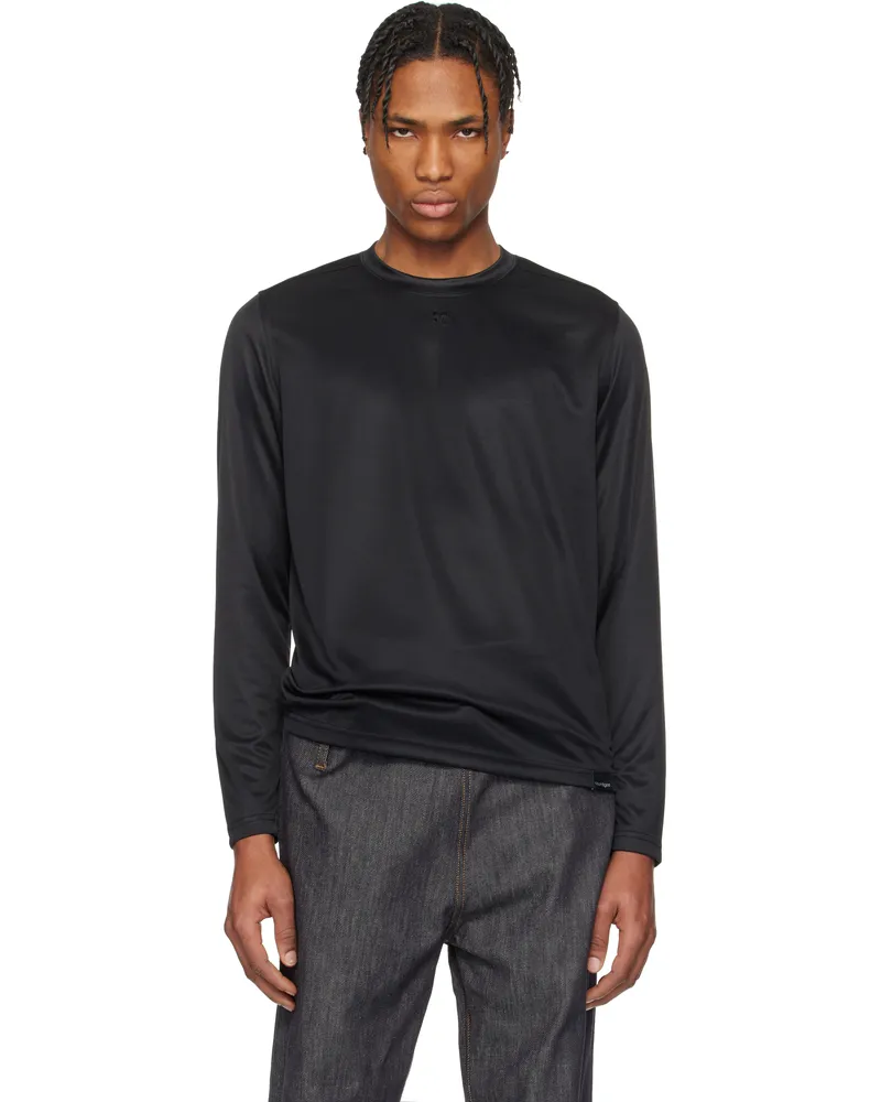 Courrèges Black Football Jersey T-shirt 9999