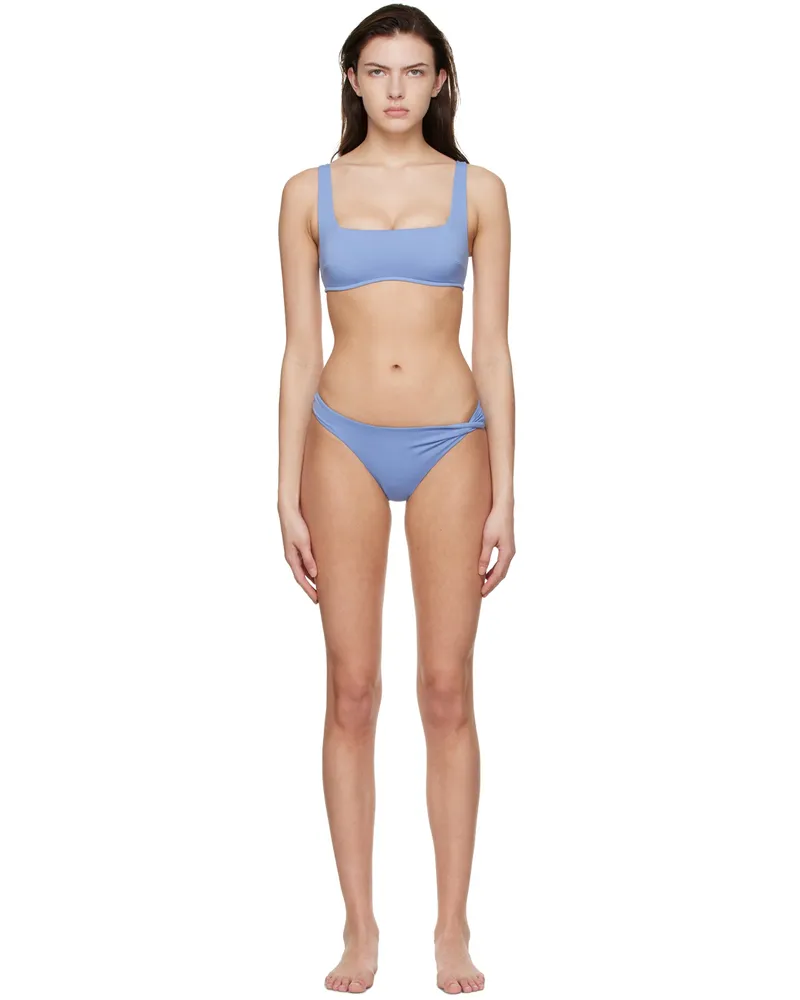 BONDI BORN Blue Aria & Tiarne Bikini Azure